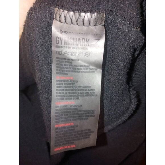 Gymshark Fitness Hoodie XL Men's - Black - Picture 5 of 9